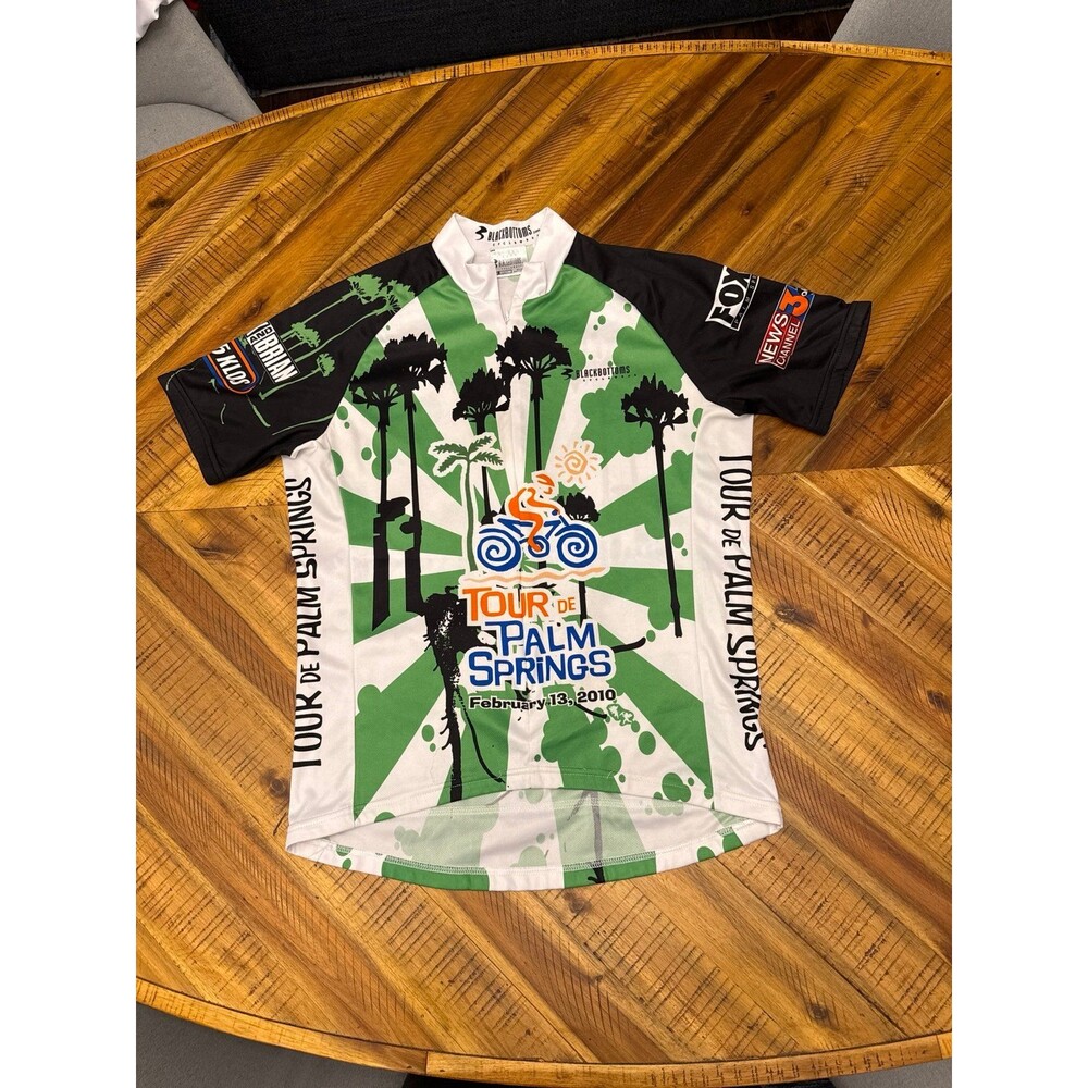 Blackbottoms Cyclewear Tour de Palm Springs 2010 Cycling Jersey M